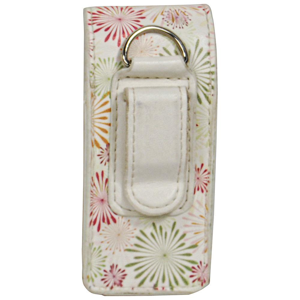 Flower Print Leatherette Holster for Li'L Guy Stun Gun view 3